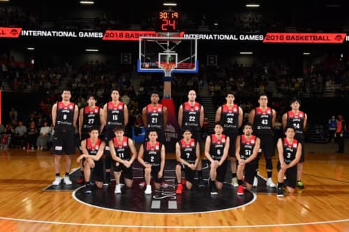 バスケットボール男子日本代表国際強化試合2018